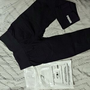 Gymshark Blue Med Sport Seamless Leggings